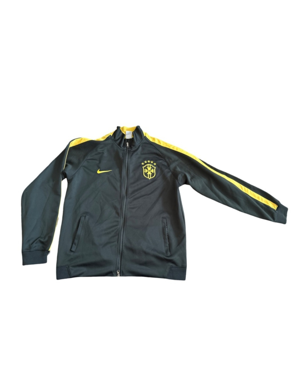 2014 BRAZIL N98 AUTHENTIC FOOTBALL SOCCER JACKET NIKE - Size XL